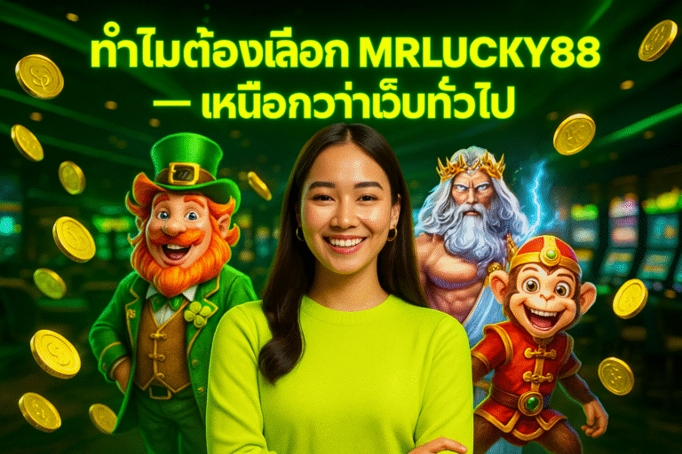 ทำไมต้องเลือก MRLUCKY88 เหนือกว่าเว็บทั่วไป
