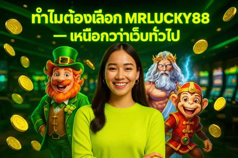 ทำไมต้องเลือก MRLUCKY88 เหนือกว่าเว็บทั่วไป