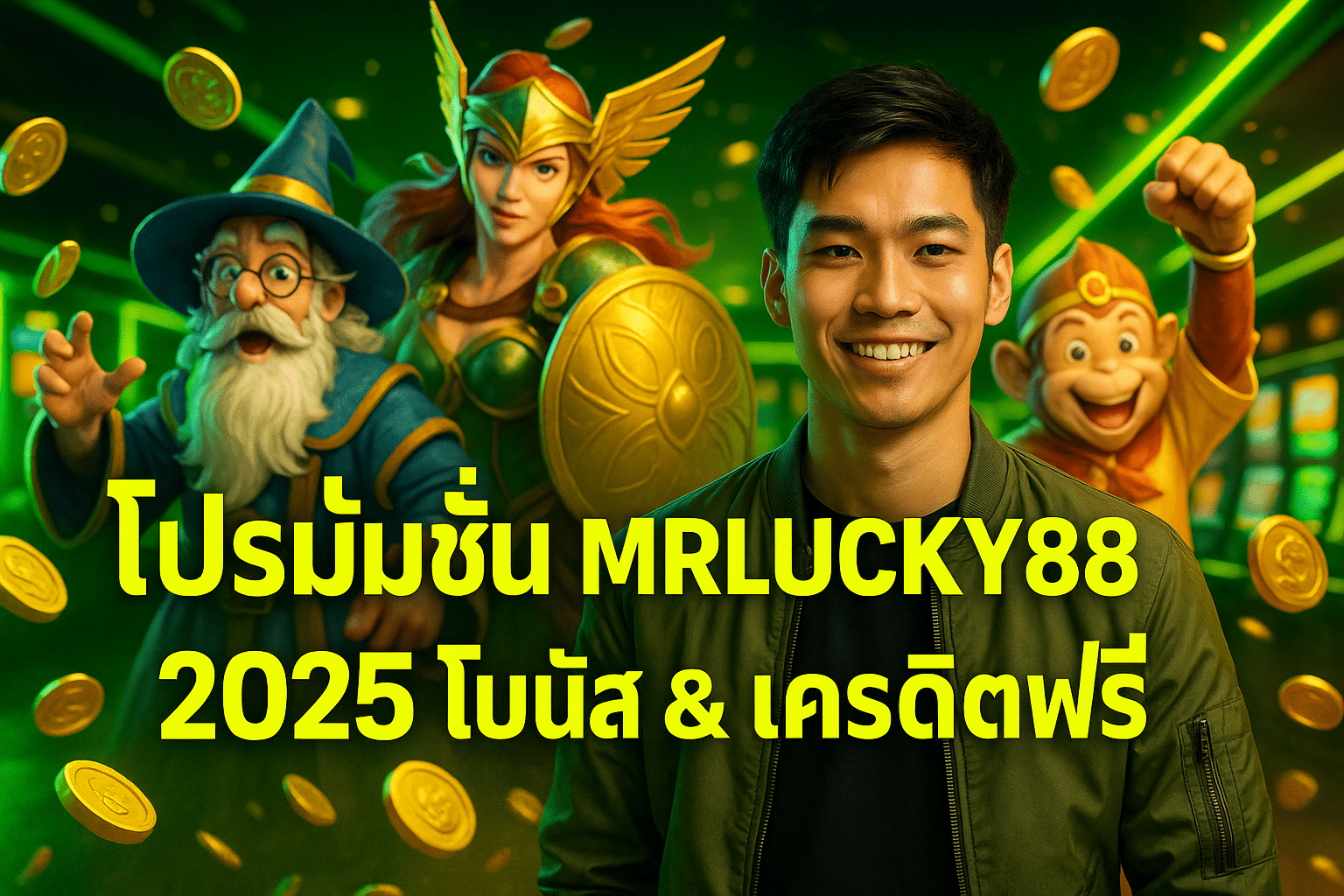 โปรโมชั่น MRLUCKY88 2025 โบนัส & เครดิตฟรี
