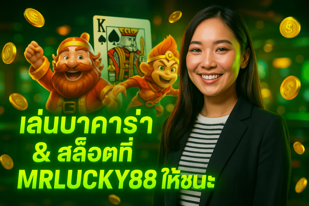 เล่นบาคาร่า & สล็อตที่ MRLUCKY88 ให้ชนะ